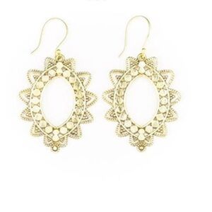 Trades of Hope Elegant Gold Filigree Earrings